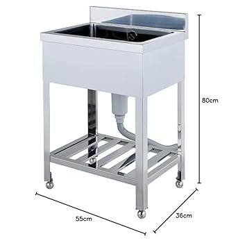 シンク　業務用　美品　店舗用　流し台　カフェ　バー Amazon.co.jp: 業務用シンク - 業務用厨房機器: 産業・研究開発用品